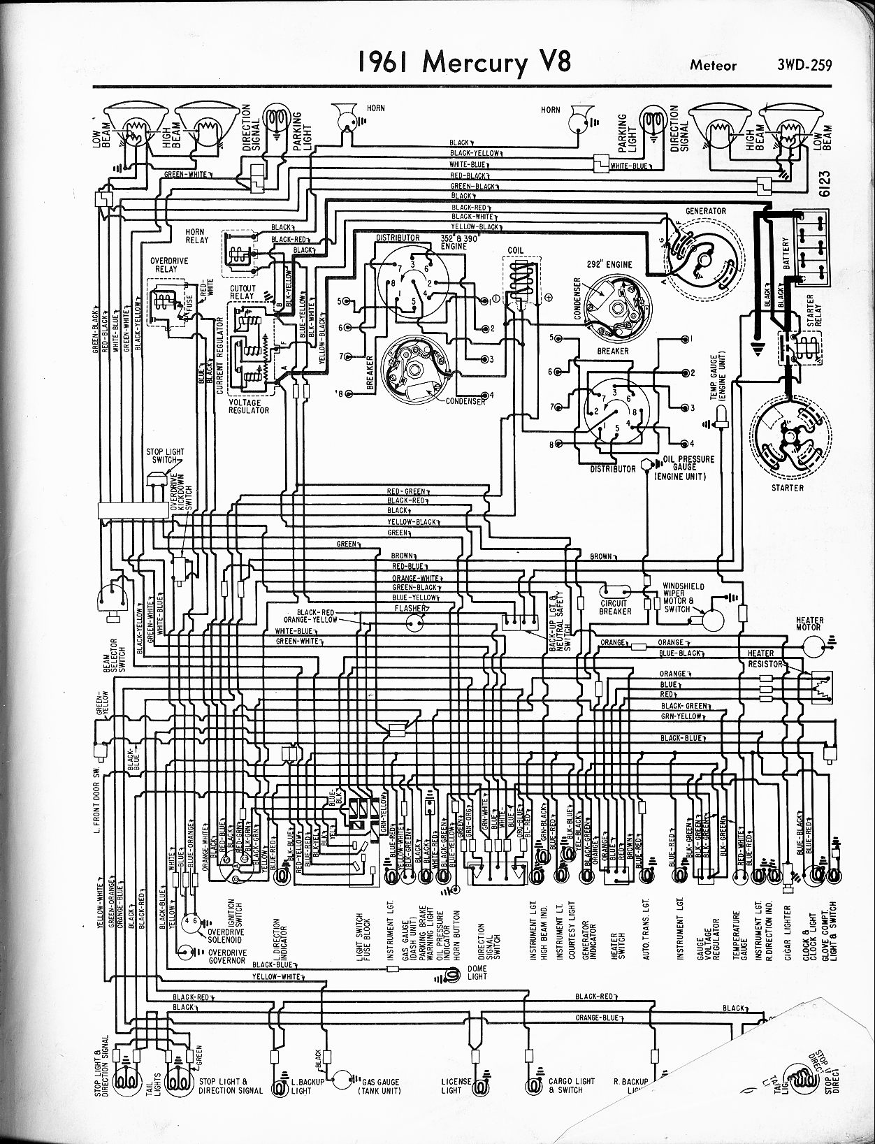 Mercury wiring diagrams - The Old Car Manual Project